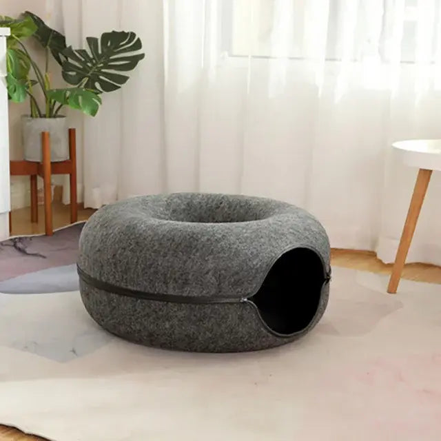 Cat Donut Bed - Tunnel for Comfortable Sleeping tunnels