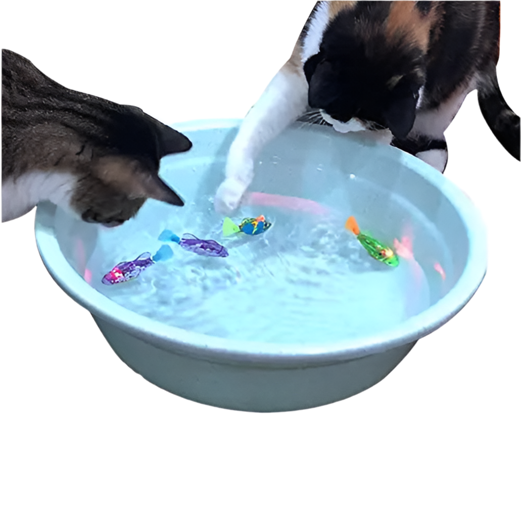 Electronic Fish Swimming Cat Toy