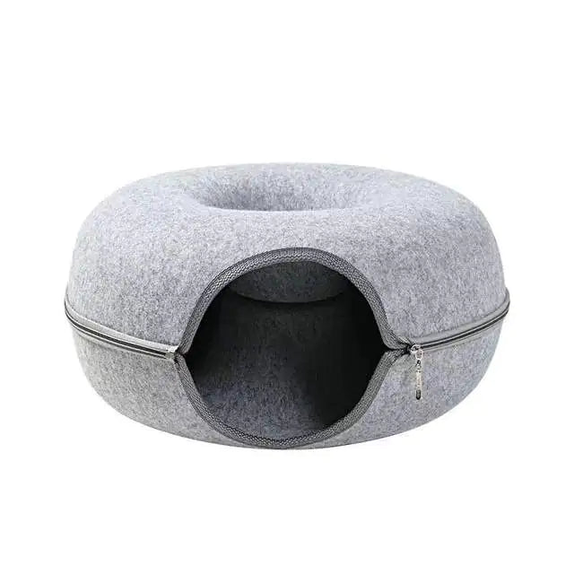 Donut Cat Bed - Tunnel