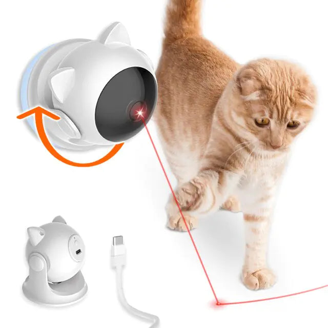 Electronic Teasing Cat Laser Toy - Perfect for Playtime Fun