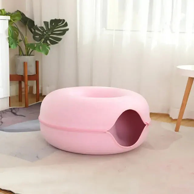 Cat Donut Bed - Tunnel for Comfortable Sleeping tunnels